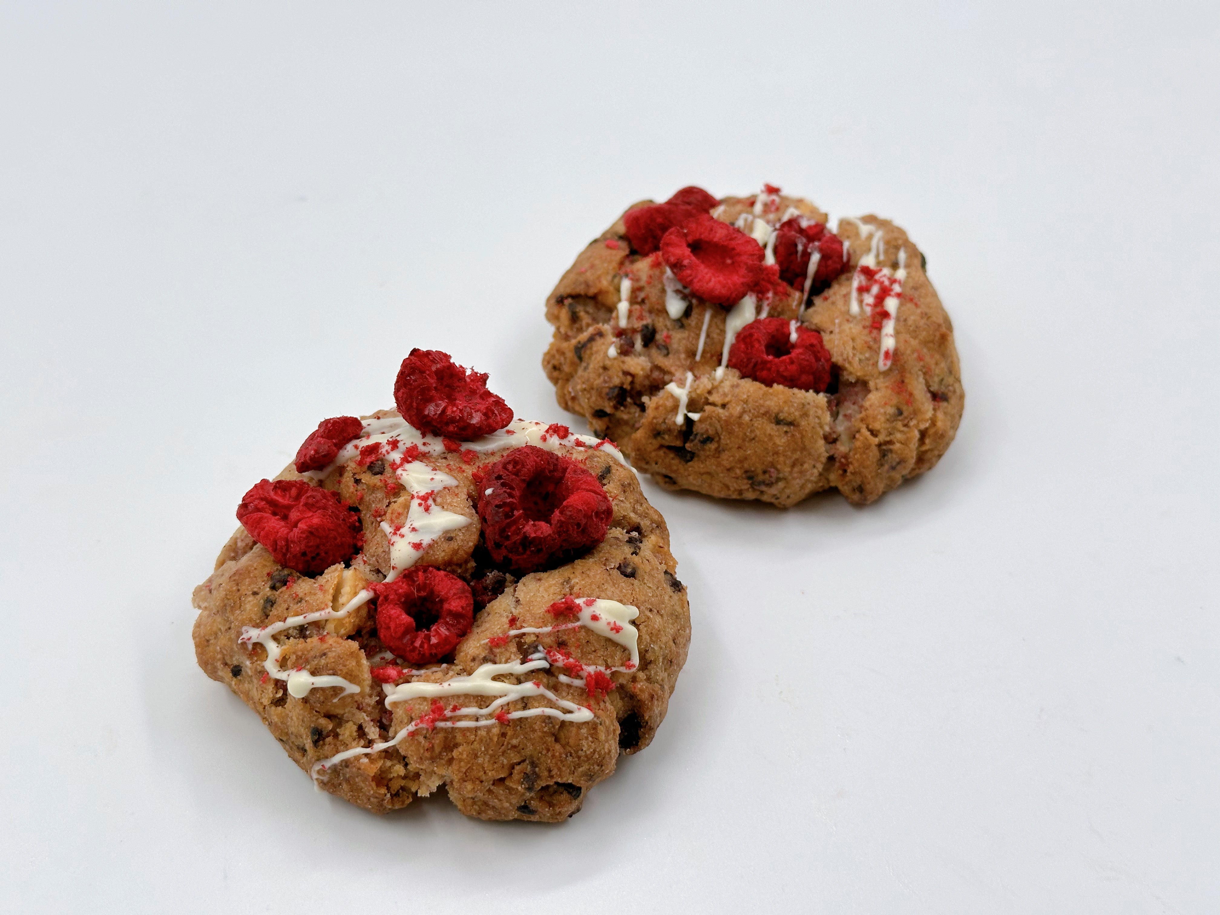 The Berry White: Raspberries & White Chocolate Cookie – Claire's Secret ...
