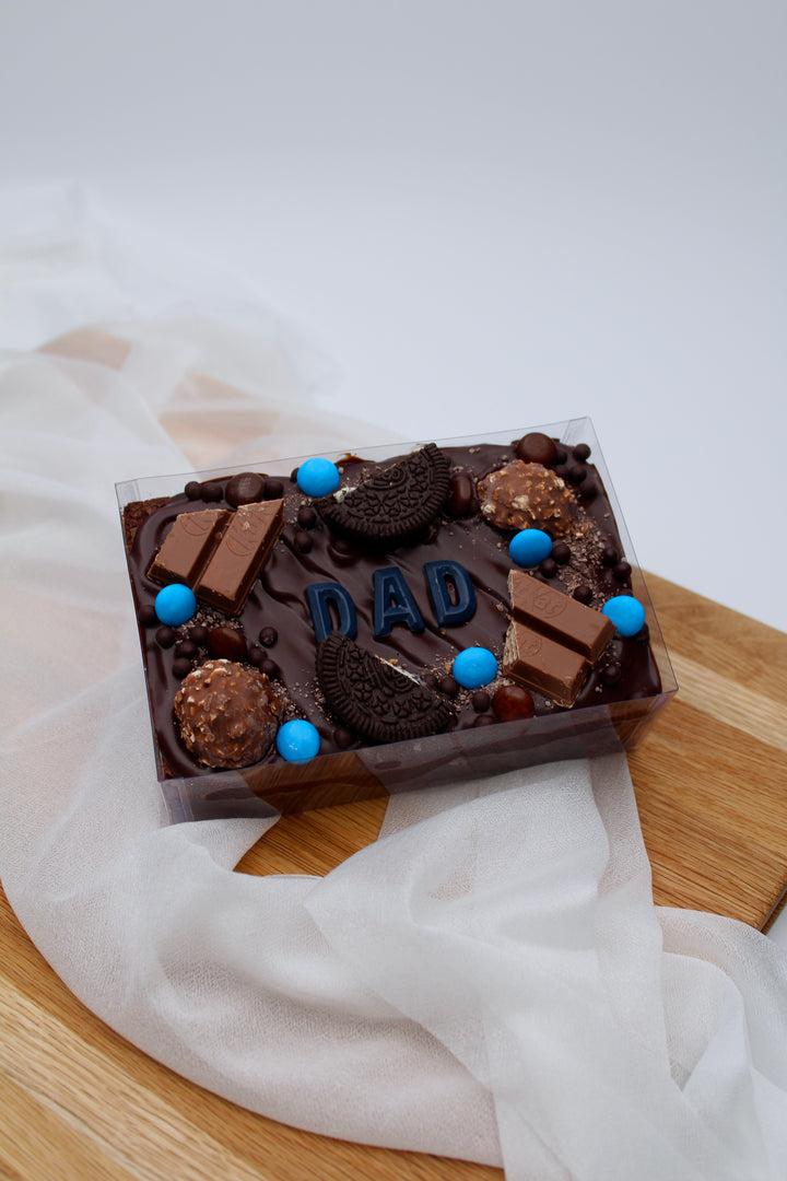 Father's Day Brownie Slab