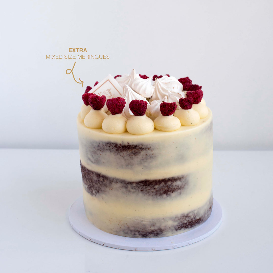 Raspberry Crown Cake
